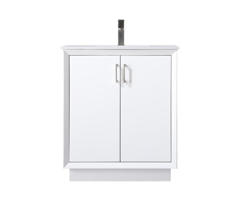 Hayes SIngle Bathroom Vanity in White (173|VF19630WH)