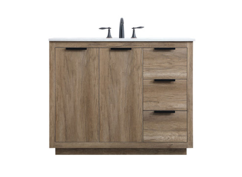 Blake SIngle Bathroom Vanity in Natural Oak (173|VF19442NT)