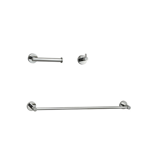 Freya 3-Piece Bathroom Hardware Set in Chrome (173|HWB-11S3HPCH)