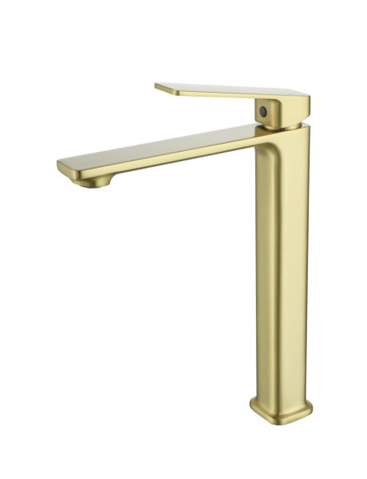 Lena Single Handle Bathroom Faucet in Brushed Gold (173|FAV-1005BGD)