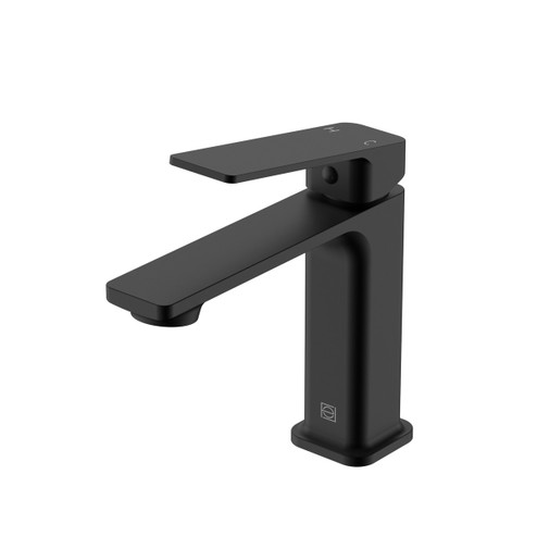 Lena Single Handle Bathroom Faucet in Matte Black (173|FAV-1004MBK)