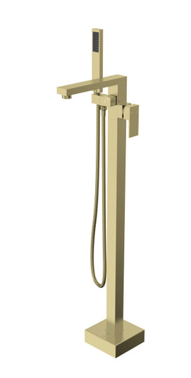 Henry Floor Mounted Roman Tub Faucet in Brushed Gold (173|FAT-8002BGD)