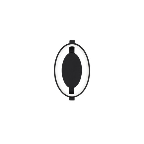 Solitaire LED Wall Sconce in Black (34|WS-21413-BK)