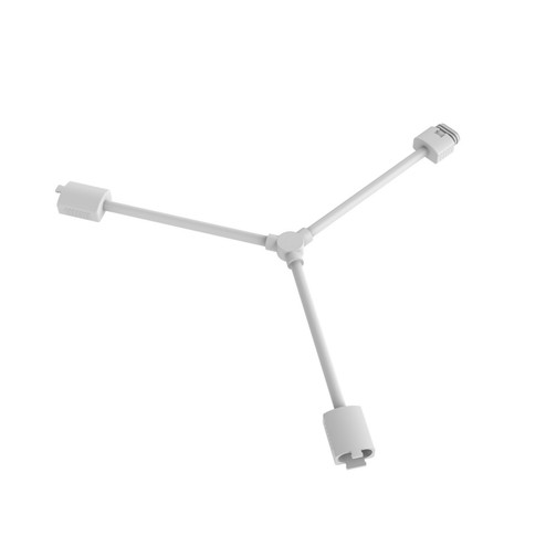 Invisiled Outdoor Y Connector in WHITE (34|T24-OD-Y-WT)