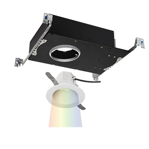 Aether LED Open Reflector Trim with Light Engine in Black (34|R3ARDT-FCC24-BK)
