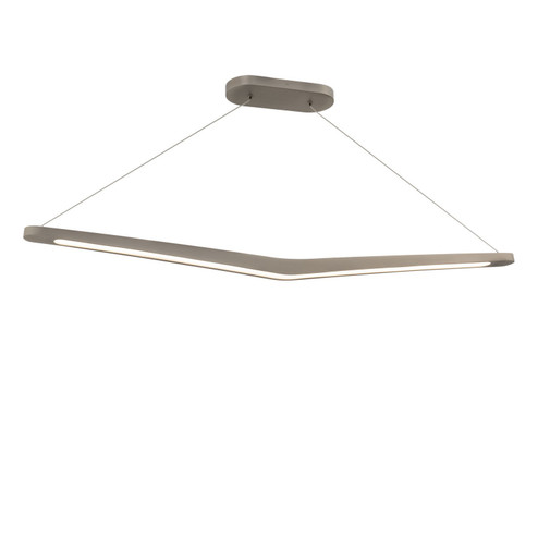 Alleron LED Linear Pendant in Brushed Nickel (34|PD-13446-27-BN)