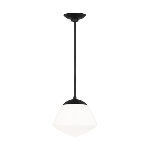 Milne One Light Pendant in Midnight Black (454|EP1351MBK)
