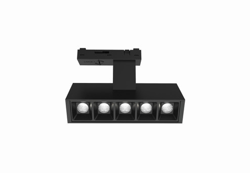 Construct LED Multi Spot in Black (40|36379-01)
