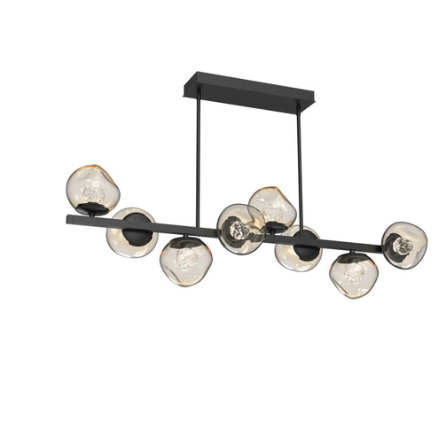 Luna LED Chandelier in Matte Black (404|PLB0095-T8-MB-FA-001-L3)