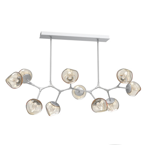 Luna LED Chandelier in Classic Silver (404|PLB0095-BC-CS-GA-001-L3)