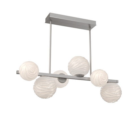 Gaia LED Chandelier in Beige Silver (404|PLB0092-T6-BS-WL-001-L3)