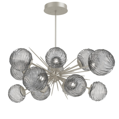 Gaia LED Chandelier in Beige Silver (404|PLB0092-0D-BS-S-001-L3)