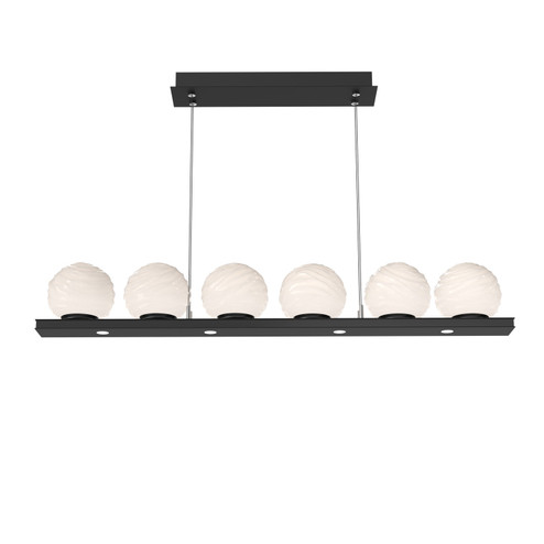 Gaia LED Linear Pendant in Matte Black (404|PLB0092-0B-MB-WL-CA1-L3)