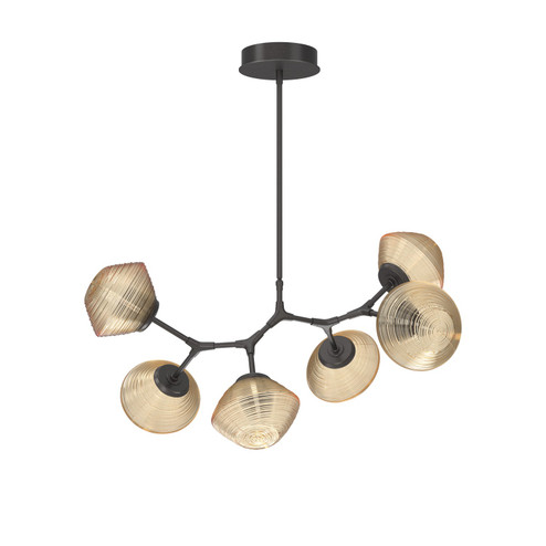 Mesa LED Chandelier in Graphite (404|PLB0089-BA-GP-A-001-L3)