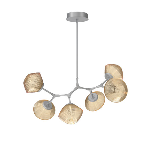 Mesa LED Chandelier in Classic Silver (404|PLB0089-BA-CS-A-001-L1)