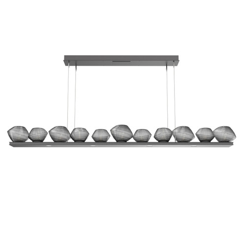 Mesa LED Linear Pendant in Graphite (404|PLB0089-0E-GP-S-CA1-L1)