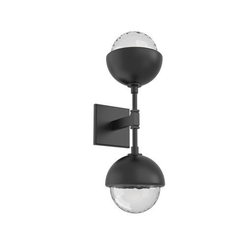 Cabochon LED Wall Sconce in Matte Black (404|IDB0093-02-MB-MC-L3)