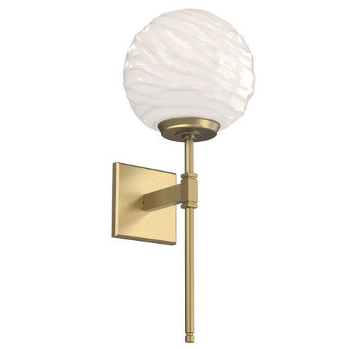 Gaia LED Wall Sconce in Gilded Brass (404|IDB0092-03-GB-WL-L3)