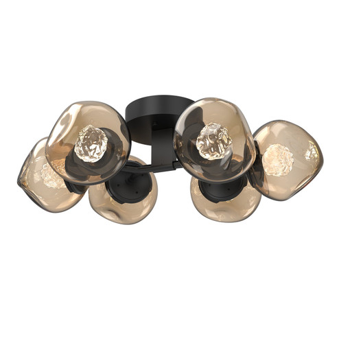Luna LED Flush Mount in Matte Black (404|CLB0095-01-MB-FB-L1)