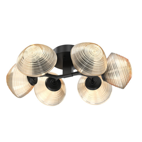 Mesa LED Flush Mount in Matte Black (404|CLB0089-01-MB-A-L3)