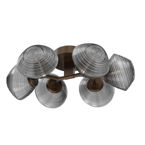 Mesa LED Flush Mount in Flat Bronze (404|CLB0089-01-FB-S-L3)