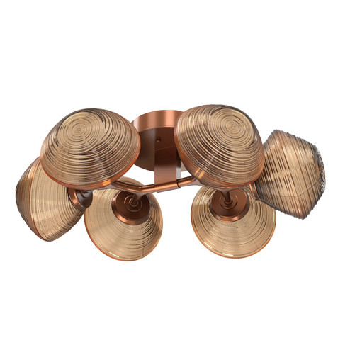 Mesa LED Flush Mount in Burnished Bronze (404|CLB0089-01-BB-B-L3)