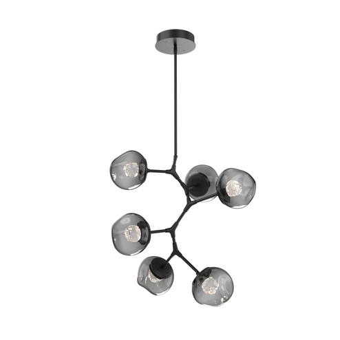 Luna LED Chandelier in Matte Black (404|CHB0095-VA-MB-FS-001-L1)