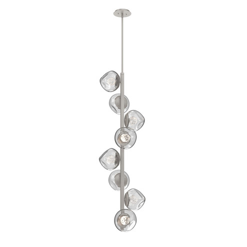 Luna LED Chandelier in Beige Silver (404|CHB0095-T8-BS-FC-001-L3)