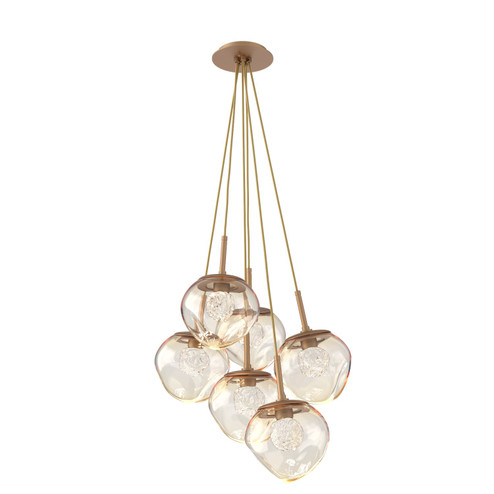Luna LED Pendant in Novel Brass (404|CHB0095-0F-NB-FA-C01-L3)