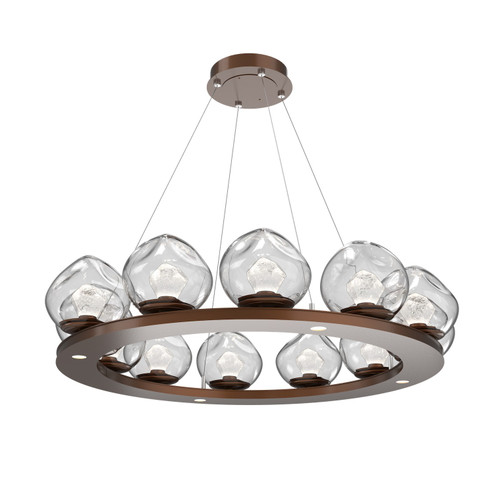 Luna LED Chandelier in Burnished Bronze (404|CHB0095-0C-BB-ZC-CA1-L3)
