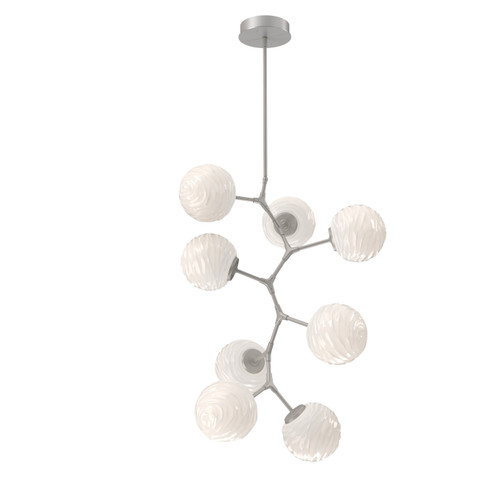 Gaia LED Chandelier in Beige Silver (404|CHB0092-VB-BS-WL-001-L3)