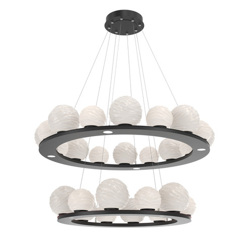 Gaia LED Chandelier in Matte Black (404|CHB0092-2B-MB-WL-CA1-L3)