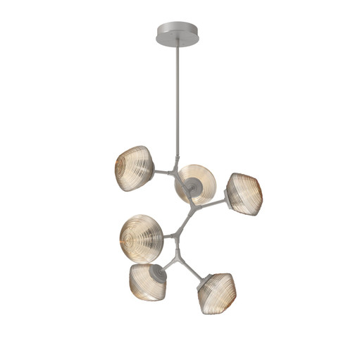 Mesa LED Chandelier in Beige Silver (404|CHB0089-VA-BS-A-001-L3)