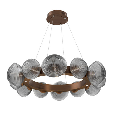 Mesa LED Chandelier in Oil Rubbed Bronze (404|CHB0089-36-RB-S-CA1-L1)