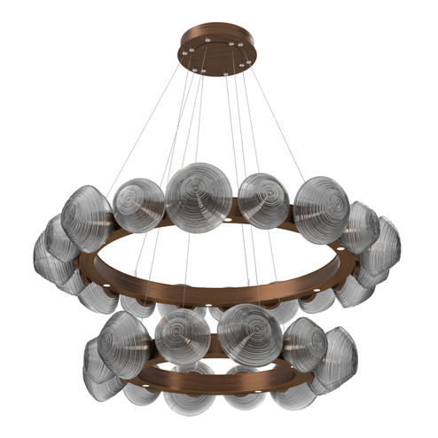 Mesa LED Chandelier in Oil Rubbed Bronze (404|CHB0089-2T-RB-S-CA1-L1)