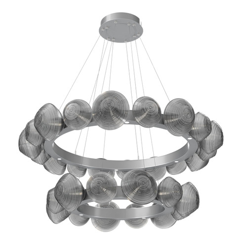 Mesa LED Chandelier in Classic Silver (404|CHB0089-2T-CS-S-CA1-L1)