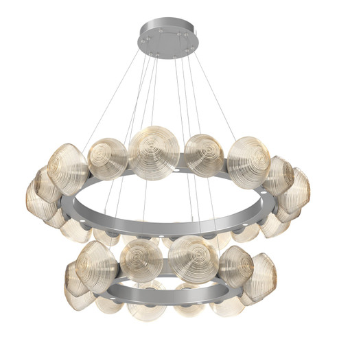 Mesa LED Chandelier in Classic Silver (404|CHB0089-2T-CS-A-CA1-L1)