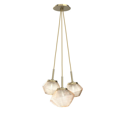 Mesa LED Pendant in Heritage Brass (404|CHB0089-0E-HB-A-C01-L3)