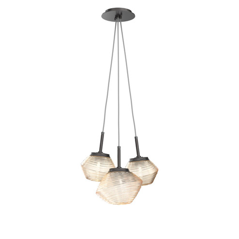 Mesa LED Pendant in Graphite (404|CHB0089-0E-GP-A-C01-L3)