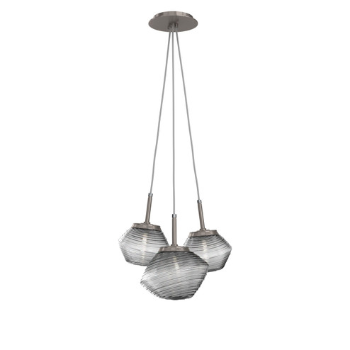 Mesa LED Pendant in Gunmetal (404|CHB0089-0E-GM-S-C01-L3)