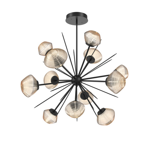 Mesa LED Chandelier in Matte Black (404|CHB0089-0B-MB-A-001-L1)