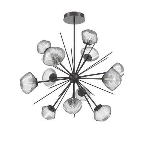 Mesa LED Chandelier in Graphite (404|CHB0089-0B-GP-C-001-L1)