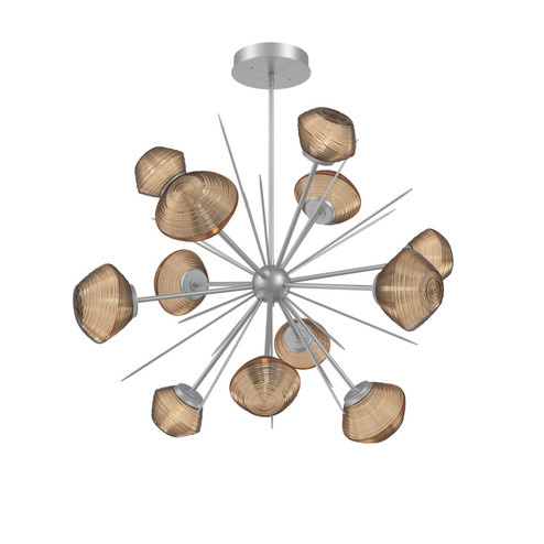 Mesa LED Chandelier in Classic Silver (404|CHB0089-0B-CS-B-001-L3)