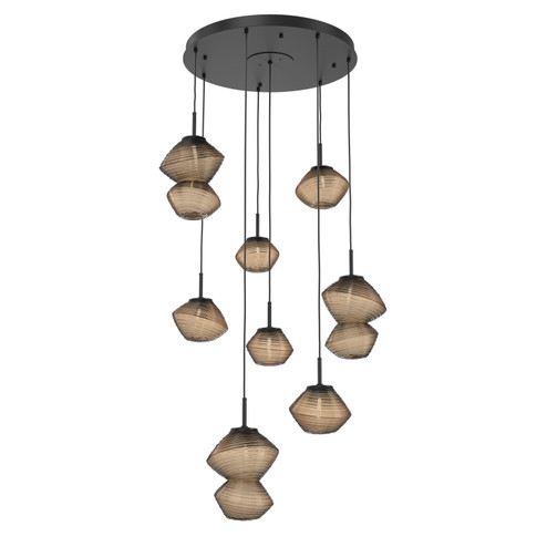 Mesa LED Chandelier in Matte Black (404|CHB0089-08-MB-B-C01-L3)