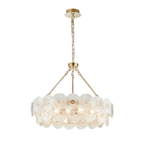 Bloom 18 Light Chandelier in Brass (78|AC11962BR)