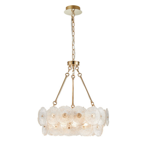 Bloom 15 Light Chandelier in Brass (78|AC11961BR)