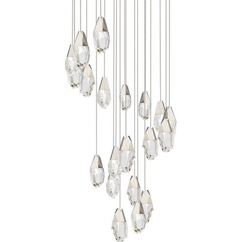 Martini LED Pendant in Polished Nickel (529|BPD20221OH-PN)