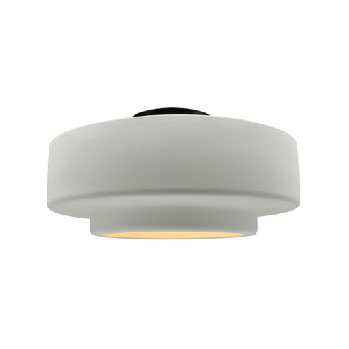 Radiance One Light Semi-Flush Mount in Matte White (102|CER-6363-MAT-MBLK)