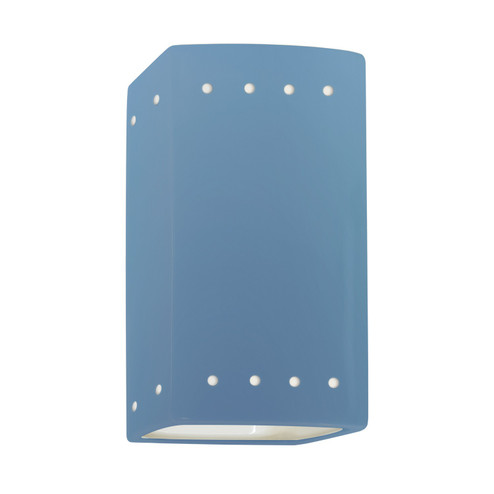 Ambiance One Light Outdoor Wall Sconce in Sky Blue (102|CER-0925W-SKBL)
