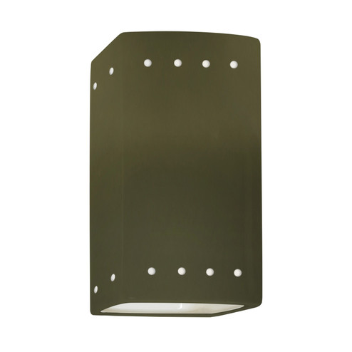 Ambiance One Light Outdoor Wall Sconce in Matte Green (102|CER-0925W-MGRN)